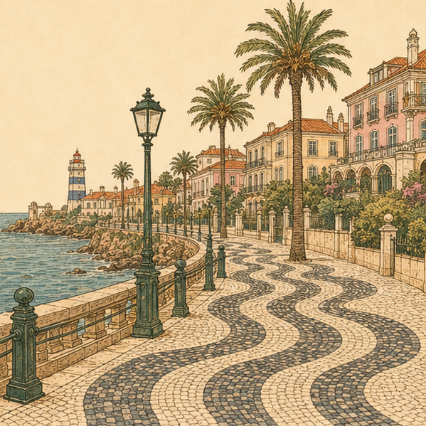 Cascais to Estoril Promenade & Walk